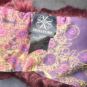 Signature‎ Purple and Yellow Scarf